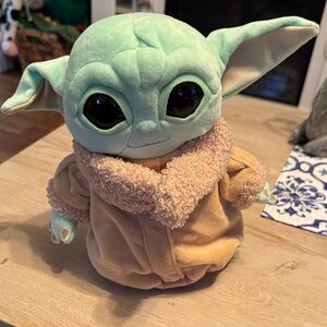 Mattel Green and Tan Plush Grogu Toy